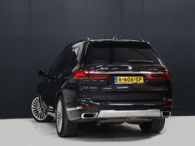 BMW X7 xDrive40i High Executive [SCHUIFKANTELDAK, 7-PERSOONS, BMW LASERLICHT, HEAD-UP, APPLE CARPLAY, SOFTCLOSE, ANDROID, LUCHTVERING, MASSAGESTOELEN, MEMORY SEATS, STOELVERWARMING V+A, VOL LEDER, CAMERA, ELEKTRISCHE ACHTER