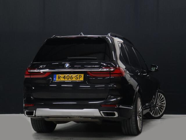 BMW X7 xDrive40i High Executive [SCHUIFKANTELDAK, 7-PERSOONS, BMW LASERLICHT, HEAD-UP, APPLE CARPLAY, SOFTCLOSE, ANDROID, LUCHTVERING, MASSAGESTOELEN, MEMORY SEATS, STOELVERWARMING V+A, VOL LEDER, CAMERA, ELEKTRISCHE ACHTER