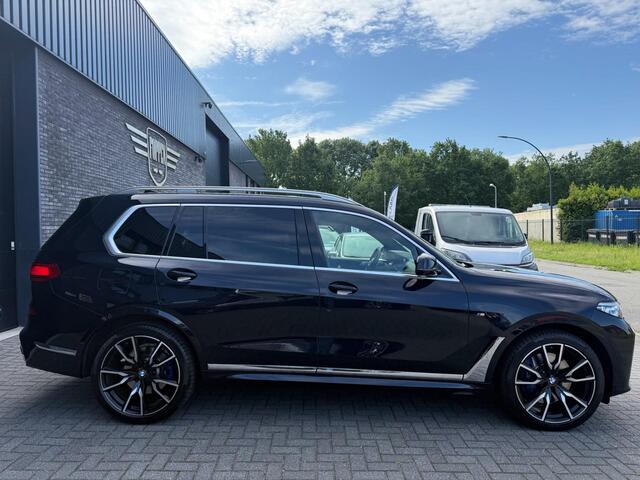 BMW X7 xDrive40i 6p. | 2E EIGENAAR | 3/6/12MND GARANTIE| M-SPORT |PANO | LASER | LED | B&W | MASSAGE | CARPLAY | TREKHAAK | DAB | BOMVOL |