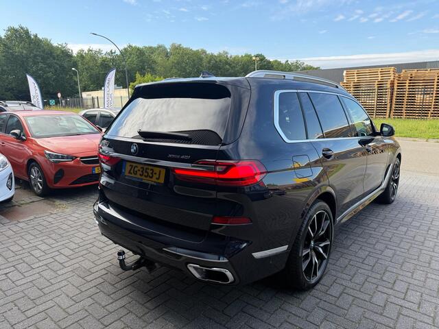 BMW X7 xDrive40i 6p. | 2E EIGENAAR | 3/6/12MND GARANTIE| M-SPORT |PANO | LASER | LED | B&W | MASSAGE | CARPLAY | TREKHAAK | DAB | BOMVOL |