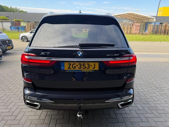 BMW X7 xDrive40i 6p. | 2E EIGENAAR | 3/6/12MND GARANTIE| M-SPORT |PANO | LASER | LED | B&W | MASSAGE | CARPLAY | TREKHAAK | DAB | BOMVOL |