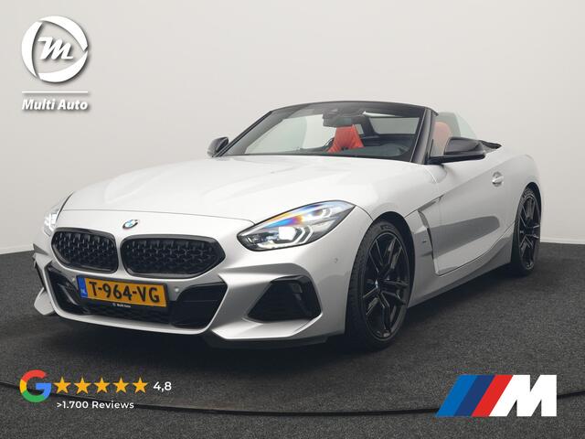 BMW Z4 Roadster M40i M Sport 340pk Dealer O.H. | Adaptive Cruise | Camera | Harman / Kardon | Lederen Sportstoelen Memory & Verwarmd | Adaptief Onderstel | Sfeerverlichting | Stuur Verwarmd | 19"L.M | Apple Carplay | Virtual | Navigatie |