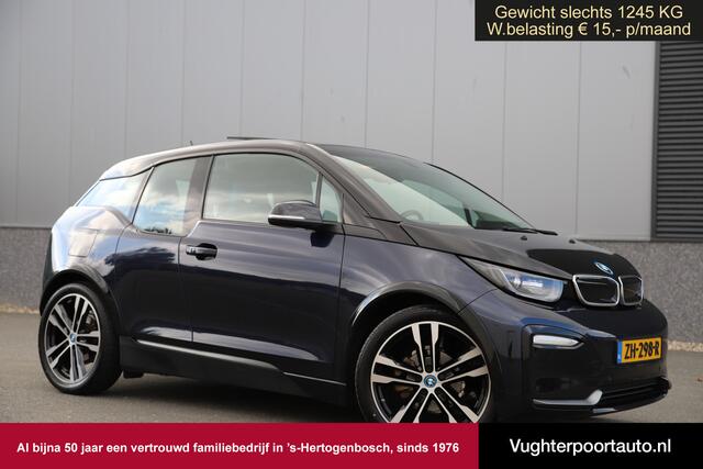 BMW i3 S 184pk Executive 120Ah 42 kWh/Sunroof/W-pomp/Camera/3-fase/20"
