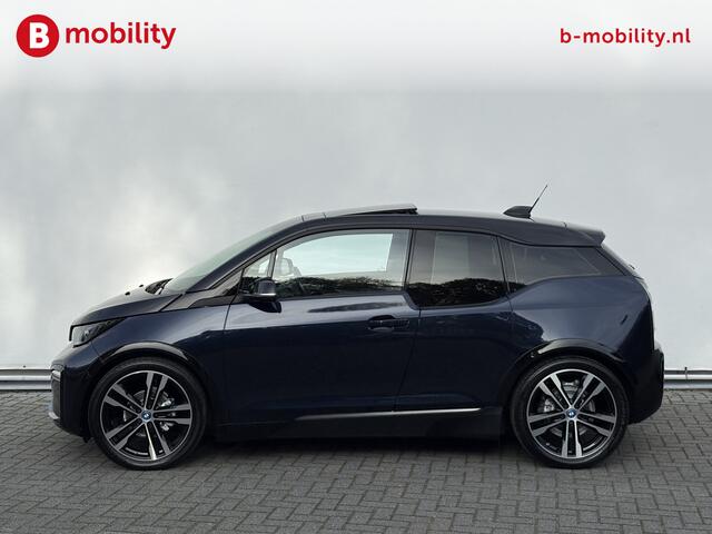 BMW i3 S iPerformance 94Ah Snelladen Panoramadak Achteruitrijcamera | DAB Audio | Warmtepomp | Leer | 20'' LM Velgen