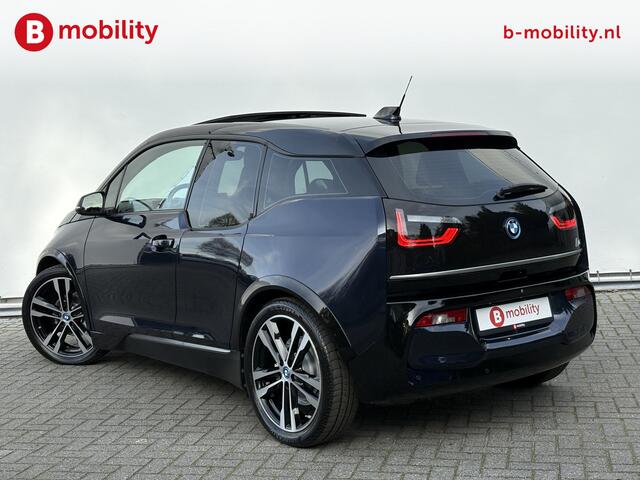 BMW i3 S iPerformance 94Ah Snelladen Panoramadak Achteruitrijcamera | DAB Audio | Warmtepomp | Leer | 20'' LM Velgen
