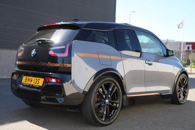 BMW i3 S 184pk*Unique Forever*120Ah/42 kWh/Sunroof/2xAdaptive/Leder/W-pomp/3-fase/20"