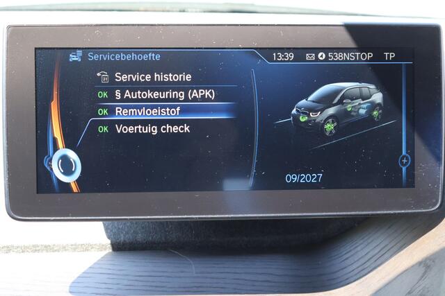 BMW i3 94Ah 33 kWh / Full options / NL-Auto / Soh 86 / B&O / Pano / Leder