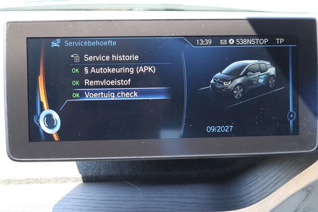 BMW i3 94Ah 33 kWh / Full options / NL-Auto / Soh 86 / B&O / Pano / Leder