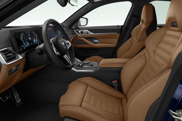 BMW i4 M50 High Executive M-Sport Pro / Glazen Schuifdak / Harman Kardon / CoPilot / Head-Up / Parking Assistant Plus / M-Sportstoelen Elektrisch / Stuurwielrandverwarming / Shadow Line Koplampen / Getinte ramen / 19 Inch