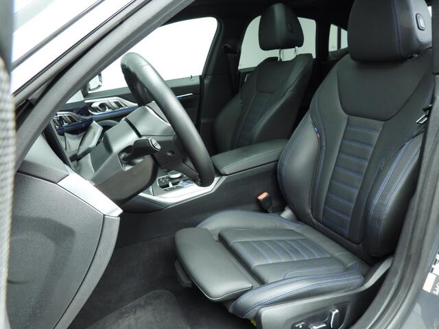 BMW i4 Gran Coupe eDrive40 | M-Sportpakket | LED | Leder | HUD | Schuifdak | Trekhaak | Elektr. zetels | DAB | Harman-kardon sound | Alu 19 inch