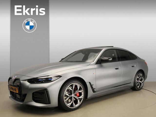 BMW i4 Gran Coupe M50 M-Sportpakket | Laserlicht | Leder | Navigatie | Schuifdak | Elektr. zetels | Keyles go | DAB | Harman-kardon sound | Alu 19 inch |