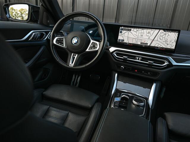 BMW i4 M50 GRAN COUPE HIGH EXECUTIVE 84 kWh 544 PK| M-SPORT PRO | COMFORT ACCESS | CARBON-PAKKET | MEMORY SEATS | LEDER | STUURWIELVERWARMING | ACTIVE CRUISE | HEAD-UP | VIRTUAL COCKPIT | HARMAN/KARDON SOUND SYSTEM