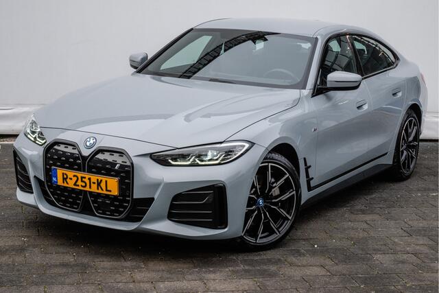 BMW i4 eDrive40 84 kWh M-Sport/ Sportstoelen/ Elek. trekhaak/ Camera/ Sfeerverlichting/ Elek. achterklep/ Carplay
