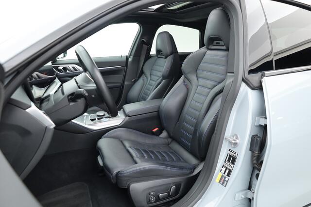 BMW i4 eDrive40 84 kWh M Sport | Pano | HUD | Stoel+stuurverw. | Elek. trekhaak | Memory+Leder | 360 Cam | H&K | Adapt. Cruise V