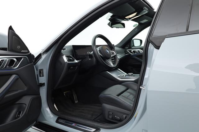 BMW i4 eDrive40 84 kWh M Sport | Pano | HUD | Stoel+stuurverw. | Elek. trekhaak | Memory+Leder | 360 Cam | H&K | Adapt. Cruise V