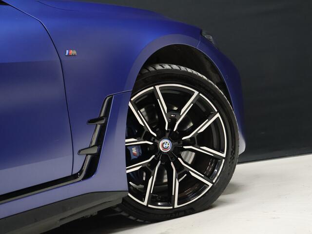 BMW i4 M50 High Executive 84 kWh SOH 94% [SCHUIFKANTELDAK, MEMORY SEATS, HARMAN/KARDON, APPLE CARPLAY, ANDROID, KUIPSTOELEN, HEAD-UP, ADAPTIVE CRUISE, 360 CAMERA, STOELVERWARMING, NIEUWSTAAT]