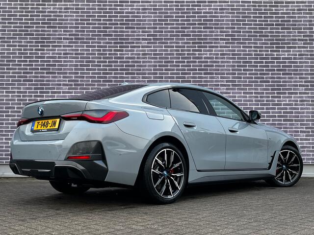 BMW i4 eDrive40 High Executive 84 kWh / Trekhaak / 360Camera / Head-up / Leder / 19'' / Navigatie / Stoelverwarming / DAB / Cruise Control
