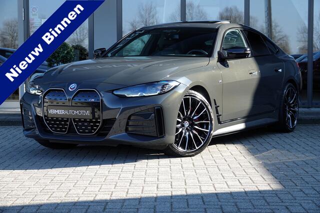 BMW i4 M50 High Executive 84 kWh | Schuif\Kanteldak | M Zetels | H&K | Memory | HUD | ACC | 20 Inch | Carbon |
