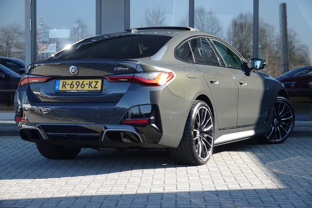 BMW i4 M50 High Executive 84 kWh | Schuif\Kanteldak | M Zetels | H&K | Memory | HUD | ACC | 20 Inch | Carbon |