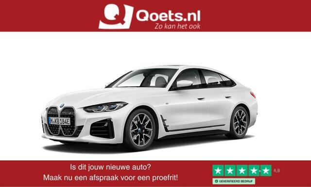 BMW i4 eDrive40 High Executive 84 kWh M Sport - Trekhaak - Panoramadak - Active Cruise Control - Hifi - Verwarmde voorstoelen - BMW Laserlight - Ambiance verlichting - M hoogglans Shadow Line -