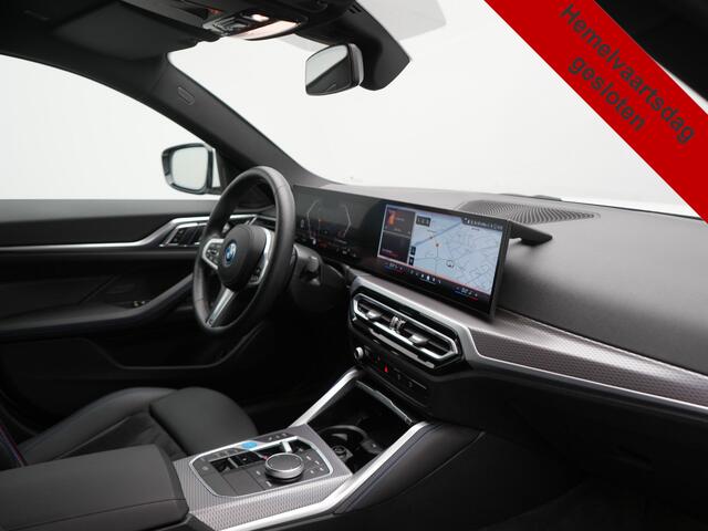 BMW i4 eDrive35 M Sport 70 kWh 286pk Dealer O.H | Trekhaak Af Fabriek | Adaptive Cruise | 360 Camera | Alcantara Sportstoelen Verwarmd | Widescreen Navi | Apple Carplay | Virtual | DAB | 18" L.M |