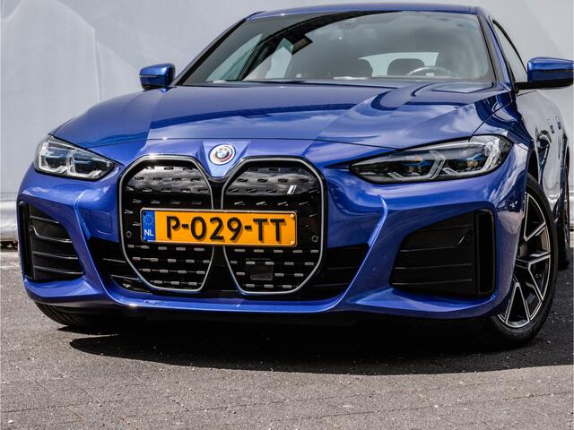 BMW i4 eDrive40 High Executive 84 kWh M-Sport/ Sportstoelen/ Trekhaak/ Stoelverwarming/ Head-up/ Camera