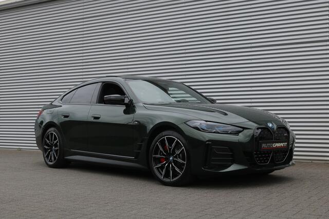 BMW i4 M50 High Executive 84 kWh 544PK (Schuifdak Sportleder/Memory/Ventilatie Carplay HeadUp HarmanKardon ACC Laser Keyless 360Camera Trekhaak 19Inch PrivacyGlass)