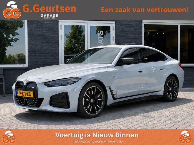 BMW i4 M50 High Executive 84 kWh Laser, Schuifdak, Copilot, 360Camera, Memory, Carbon, Trekhaak