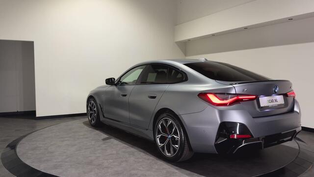 BMW i4 M50 84 kWh M Sport Pro | SOH 97,6% | el. Schuif/kanteldak | el. stoelen met memory | HUD | Unieke kleur