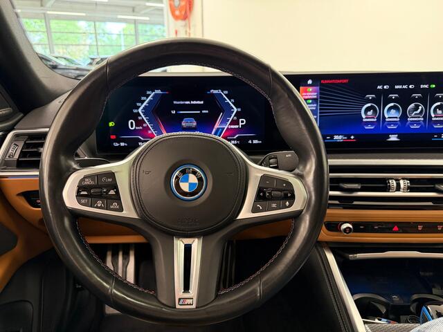 BMW i4 M50 M-Sport Pro 84 kWh | Dravit Grau | Cognac Interieur | Sportstoelen |