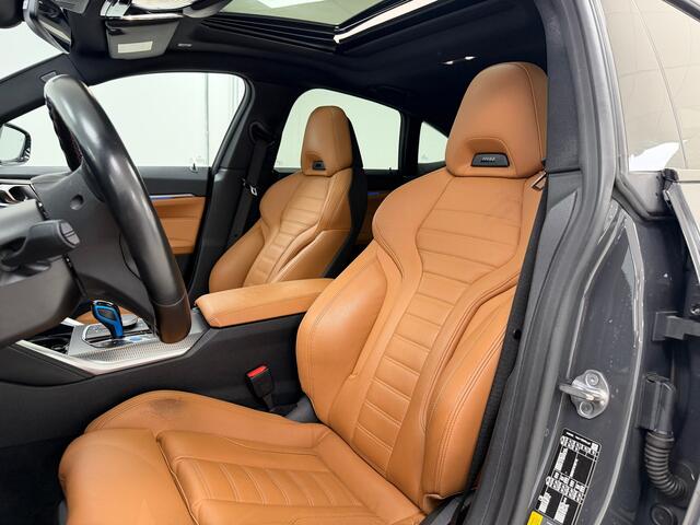 BMW i4 M50 M-Sport Pro 84 kWh | Dravit Grau | Cognac Interieur | Sportstoelen |