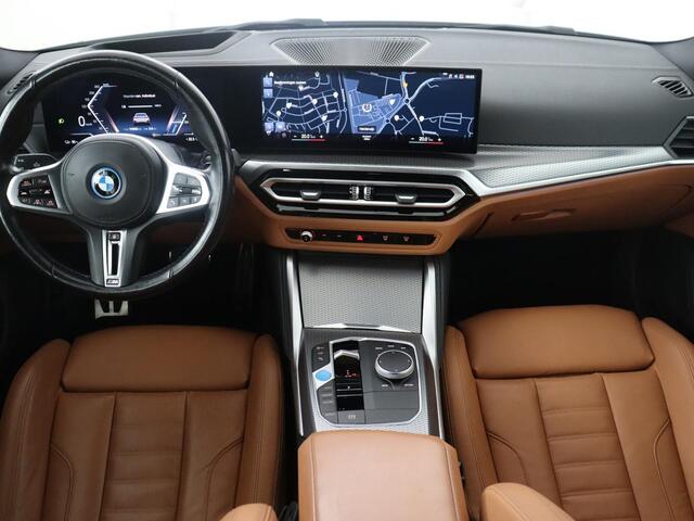 BMW i4 M50 High Executive 84 kWh | SOH 94.5% | Leder | Adaptive cruise | M-Sport stoelen | Head up | 360 camera | Memory | Stuur/stoel verwarming | M-sport stuur |