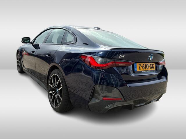 BMW i4 eDrive35 High Executive 70 kWh / Trekhaak / Schuifdak / 360Camera / Head-up / Harman Kardon / Leder / 19'' / Keyless / Sfeerverlichting / Stuur+Stoelverwarming / Dodehoek / DAB / ACC