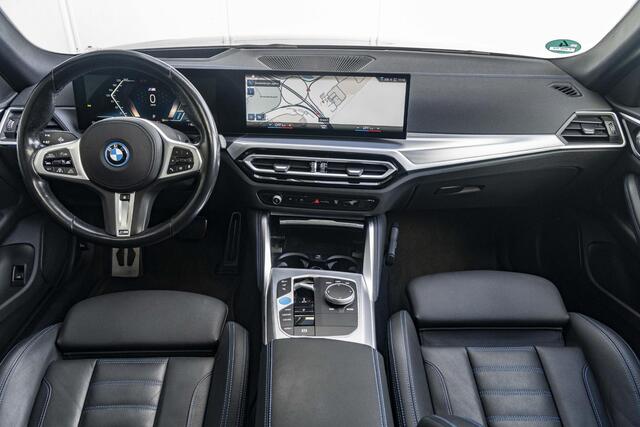 BMW i4 eDrive40 | High Executive | M Sport | Schuif-/kanteldak | Driving Assistant Professional | Stuurwielrand verwarmd | Head Up Display