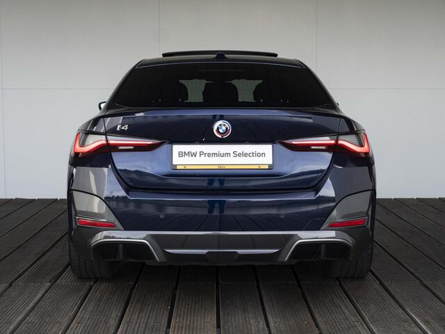 BMW i4 eDrive40 | High Executive | M Sport | Schuif-/kanteldak | Driving Assistant Professional | Stuurwielrand verwarmd | Head Up Display