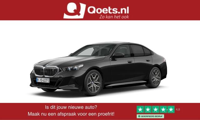 BMW i5 eDrive40 M Sport Edition 84 kWh Panoramadak - Driving Assistant Plus - Getinte Ruiten - Comfort Acces - Parking Assistant Professional - Stoelventilatie - Stoelverwarming voor/achter -
