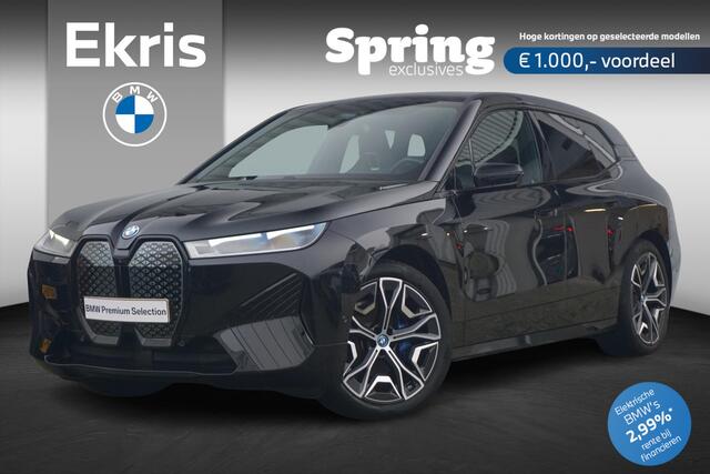 BMW iX xDrive40 High Executive Sportpakket 22'' / Laserlight / Comfort Acces / Trekhaak / Harman Kardon
