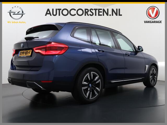 BMW iX3 Panoramadak SOH 99% Leder Adap.Cruise Camera Apple Carplay Android Auto 3-Zone Ecc Executive 80kWh Elek.Achterklep Adaptief onderstel Stoelverwarming Pdc Lmv Led Elek.Stoelen Isofix Bluetooth