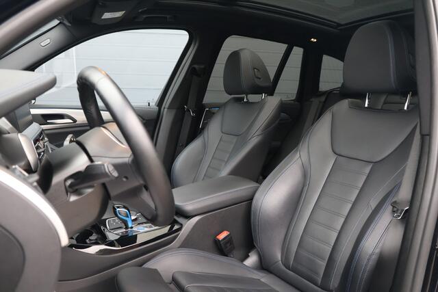BMW iX3 High Executive Edition 80 kWh Pano/Shadow Line/Leder/360/Harman Kardon/HUD/Trekhaak/Driving Assist Pro/20"
