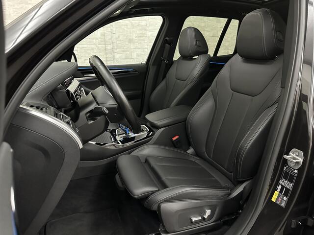 BMW iX3 M-Sport | Sophisto Grey! | Panorama | ACC | Leder | Memory | El. Trekhaak | 97.6% SOH | Sfeerverlichting | 3-Zone Clima | Carplay | LED | Btw auto, 32810,= ex. | Rijklaar incl. Bovag garantie!