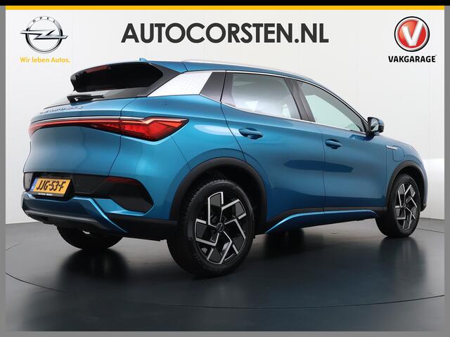 BYD Atto 3 60kWh 204pk Design SOH 94% Pano-dak Leer+Elektr.Verst. Warmtepomp Adaptieve Cruise 360°Camera Apple Carplay Android Auto Elektr.Achterklep Design Verkeersbord detectie WiFi DAB Led Rijstrooksensor Keyless Smartphone Entry Fabrieksgarantie tot 20-12-2030/1