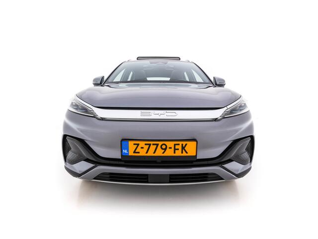 BYD Atto 3 Comfort 60 kWh [ 3-Fase ] {SOH-92%} (INCL.BTW) *PANO | ADAPTIVE-CRUISE | LEATHER | FULL-LED | TOP-VIEW | BLIND-SPOT | HEATED-COMFORTSEATS | DIGI-COCKPIT | CARPLAY | DAB | NAVI-FULLMAP | ECC | PDC | 18''ALU*