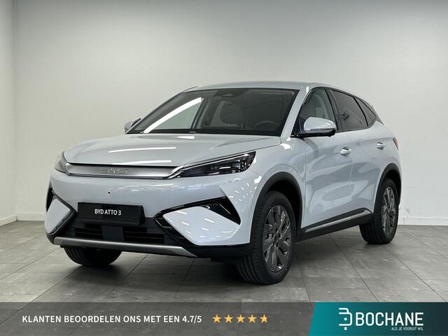BYD Atto 3 EVO Design 74.8 kWh ZWART LEDER | VOORRAAD VOORDEEL ¤2950,-