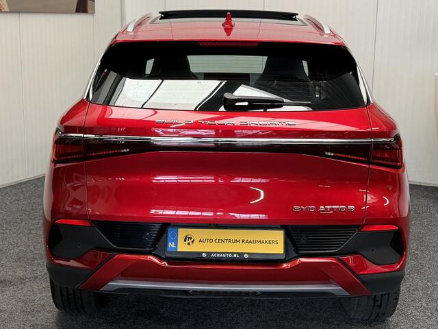 BYD Atto 3 DESIGN 60 kWh WLTP 420 KM * 45 STUKS OP VOORRAAD* APPLE CARPLAY/ ANDROID AUTO ELEK. ACHTERKLEP PANORAMADAK ELEK. VOORSTOELEN KEYLESS ENTRY/ START 360 CAMERA STOELVERWARMING NAVI
