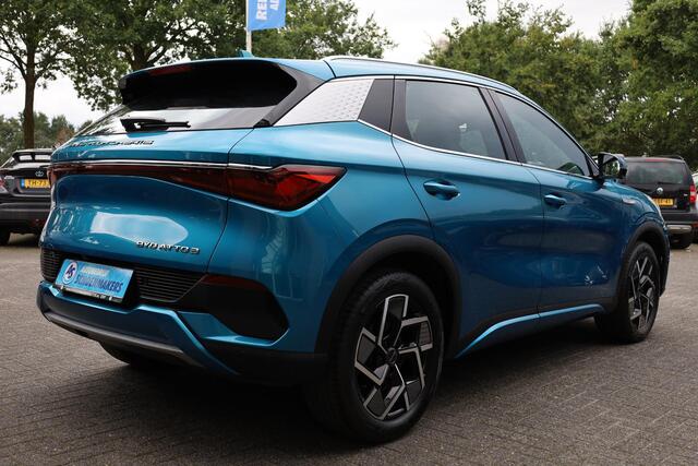 BYD Atto 3 Design 60 kWh PANO 360-CAMERA ADAPTIVE-CRUISE LEER STOELVERW. CARPLAY SFEERVERL. ELEC.STOELEN/KLEP 2XPDC 18''LMV ENZ.