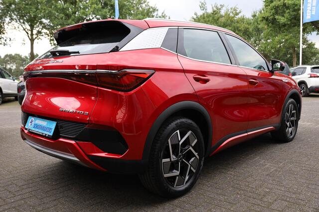 BYD Atto 3 Design 60 kWh PANO 360-CAMERA ADAPTIVE-CRUISE LEER STOELVERW. CARPLAY SFEERVERL. ELEC.STOELEN/KLEP 2XPDC 18''LMV ENZ.