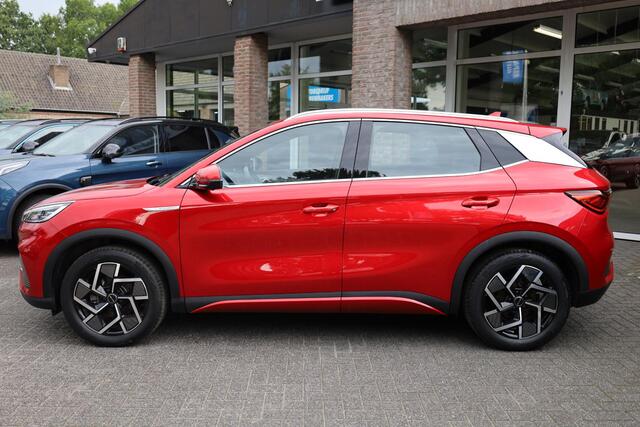 BYD Atto 3 Design 60 kWh PANO 360-CAMERA ADAPTIVE-CRUISE LEER STOELVERW. CARPLAY SFEERVERL. ELEC.STOELEN/KLEP 2XPDC 18''LMV ENZ.