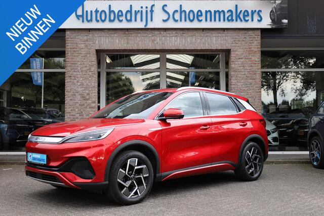 BYD Atto 3 Design 60 kWh PANO 360-CAMERA ADAPTIVE-CRUISE LEER STOELVERW. CARPLAY SFEERVERL. ELEC.STOELEN/KLEP 2XPDC 18''LMV ENZ.