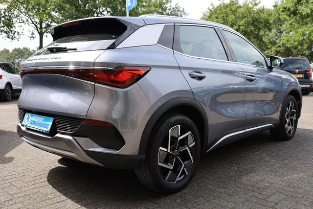 BYD Atto 3 Design 60 kWh PANO 360-CAMERA ADAPTIVE-CRUISE LEER STOELVERW. CARPLAY SFEERVERL. ELEC.STOELEN/KLEP 2XPDC 18''LMV ENZ.