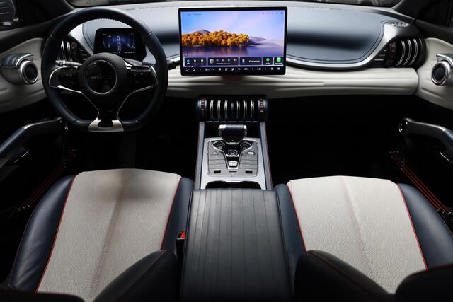 BYD Atto 3 Design 60 kWh PANO 360-CAMERA ADAPTIVE-CRUISE LEER STOELVERW. CARPLAY SFEERVERL. ELEC.STOELEN/KLEP 2XPDC 18''LMV ENZ.